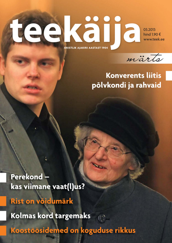 Teekaija 2013 marts esikaas