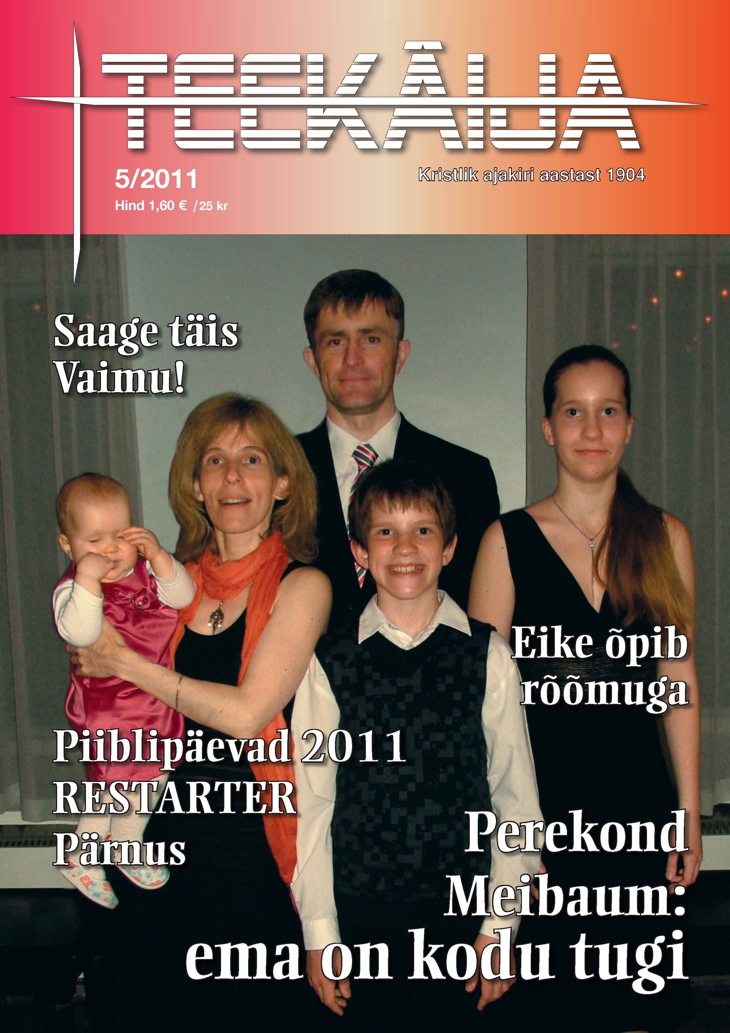 Teekäija nr 5 esikaas 2011 Teekäija nr 5 esikaas 2011